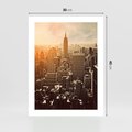 Plakat bez ramy 30x40 - Nowojorska Skyline - Manhattan, Nowy Jork