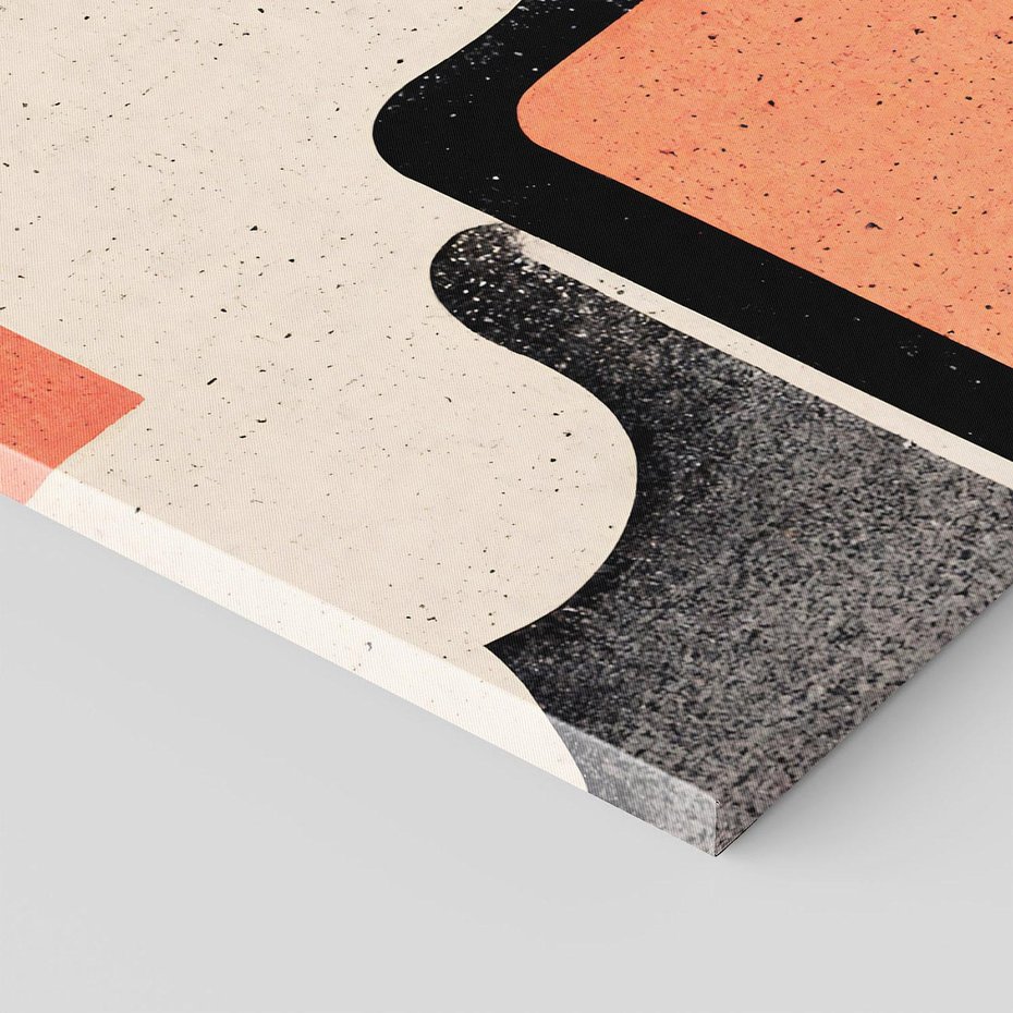 Obraz na płótnie 120x80 - Loftowa Harmonia - abstrakcja, styl loftowy