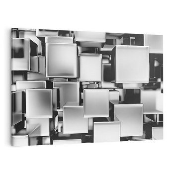 Obraz na płótnie 120x80 - Nowe Wymiary Sztuki - 3D, abstrakcja