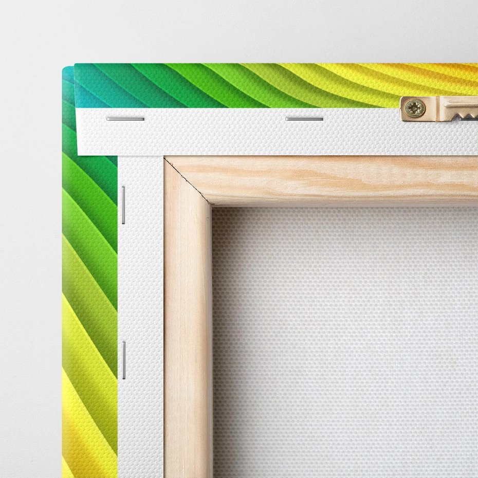 Obraz na płótnie 50x50 - Wyrażenie bez granic - abstrakcja