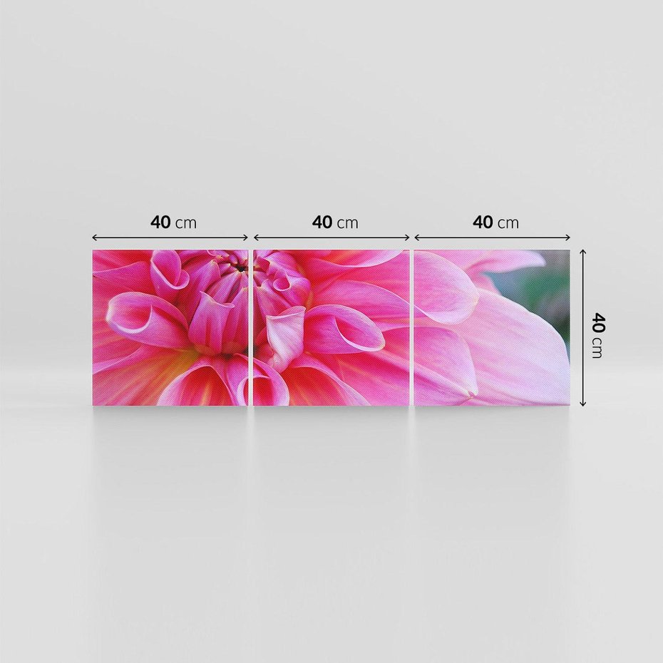 Obraz na płótnie 120x40 - Kwiatowy taniec różnorodność natury - kwiat, kwiaty