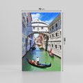 Obraz na płótnie 70x100 - Romantyczna gondola w Wenecji - Wenecja, gondola
