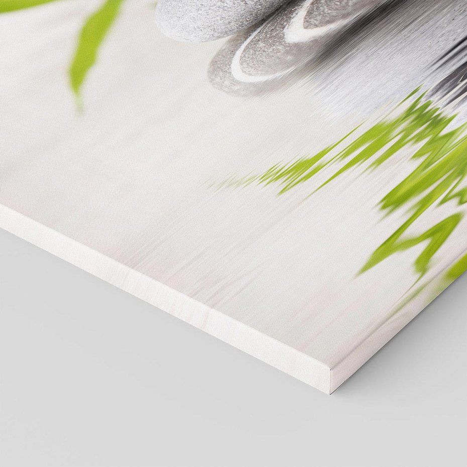 Obraz na płótnie 50x70 - Spa kamienie: naturalne piękno - spa, kamienie