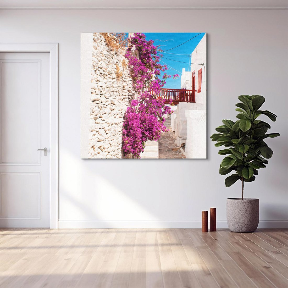 Obraz na płótnie 70x70 - Chorwackie Wakacje - Chorwacja, wakacje