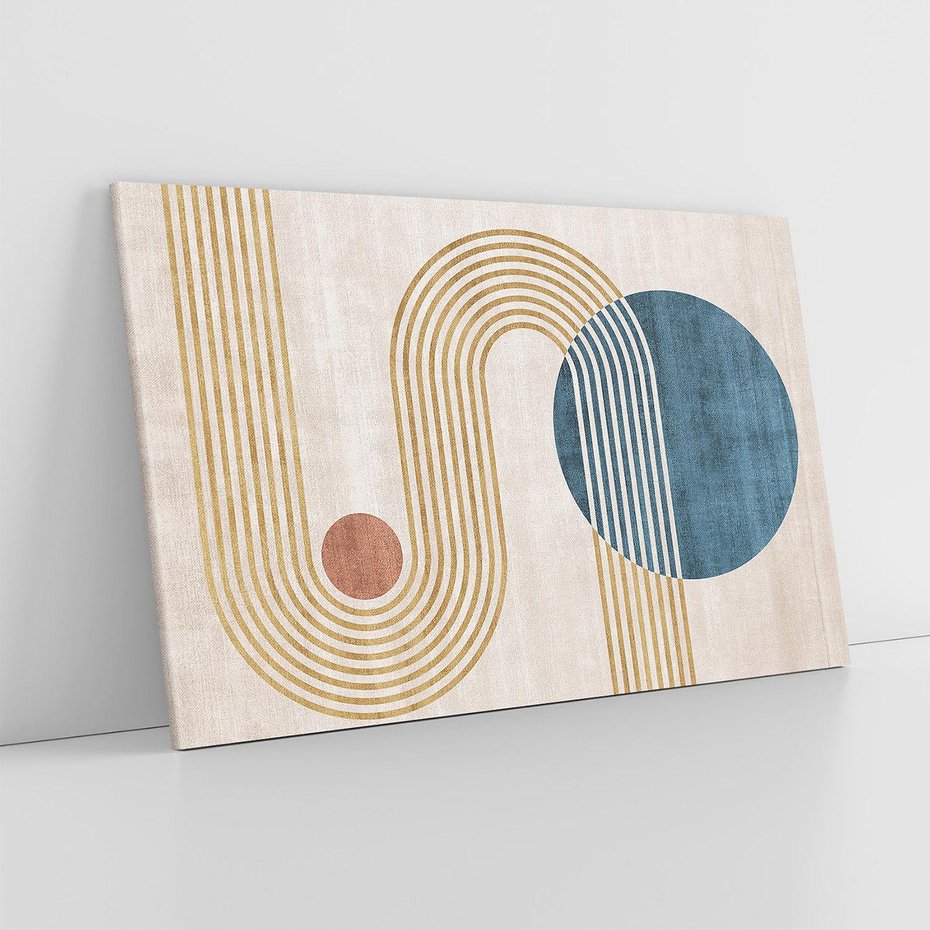 Obraz na płótnie 100x70 - Melodia ukrytych snów - retro grafika, styl mid-century