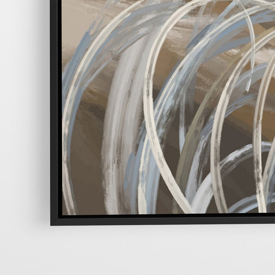 Obraz w ramie 50x70 - Zaklęty Wschód - akwarela, obraz - rama czarna