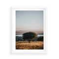 Plakat w ramie 50x70 - Siła Natury - drzewo, pejzaż - rama biała