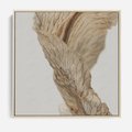 Obraz w ramie 80x80 - Suszone piękno - susz, suche - rama drewno