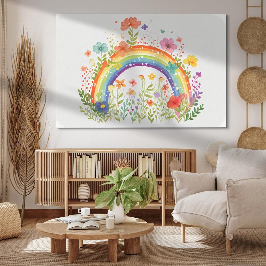 Obraz na płótnie 100x70 - Królestwo Marzeń - obraz do pokoju dziecka, dziewczynki