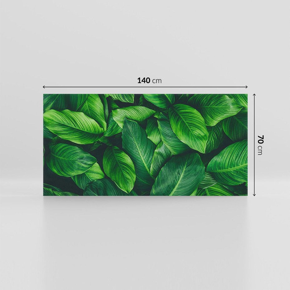 Obraz na płótnie 140x70 - Palma Liście Kwiat - palma, liście