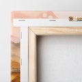 Obraz na płótnie 80x80 - Grafika Zachodu - nowoczesna grafika, odcienie pastelowe