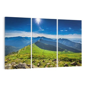 Obraz na płótnie 120x80 - Górska majestatyczność - tatry, góry