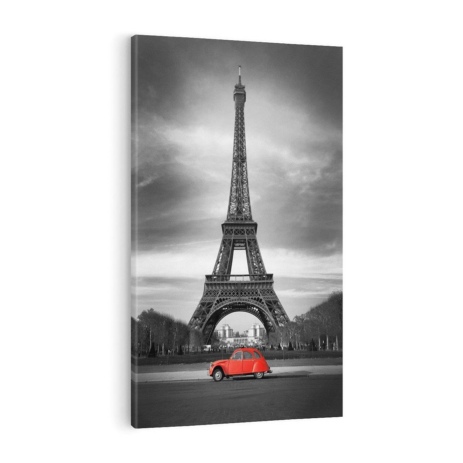 Obraz na płótnie 70x100 - Elegancja Wieży - wieża, Eiffla
