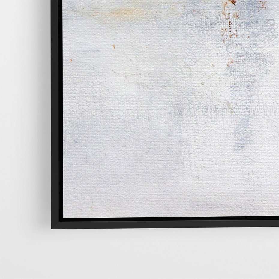 Obraz w ramie 70x100 - Kontrastujące Chaosy - abstrakcja, kontrast - rama czarna