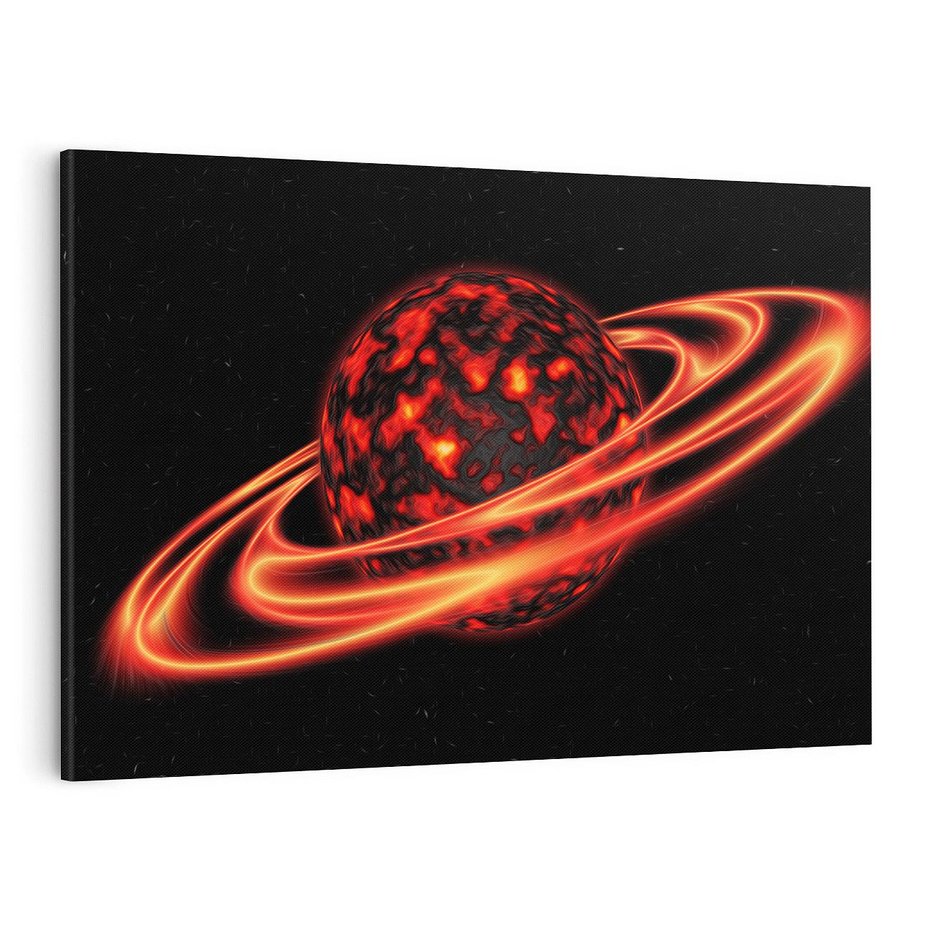 Obraz na płótnie 100x70 - Między gwiazdami - kosmos