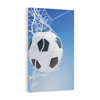 Obraz na płótnie 70x100 - Pasja na Plaży - piłka, siatka