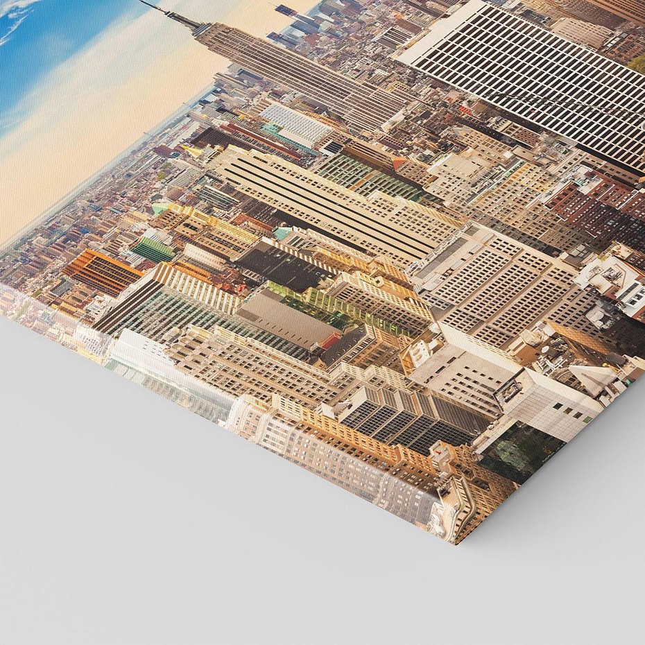 Obraz na płótnie 80x80 - Pulsujące Serce Nowego Jorku - Manhattan, Nowy Jork