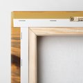 Obraz na płótnie 80x80 - Górzysty ukryty las - góry, las