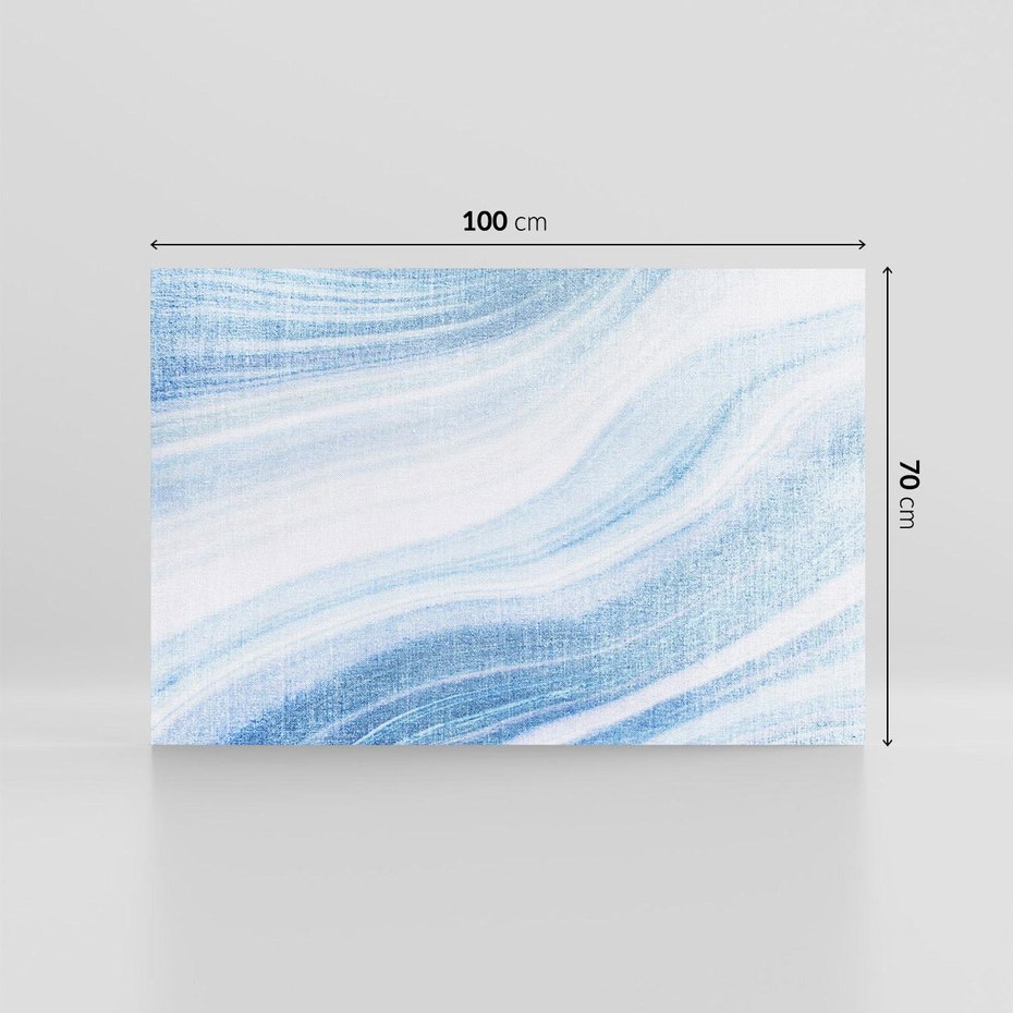 Obraz na płótnie 100x70 - Abstrakcyjna akwarela - abstrakcja, akwarela