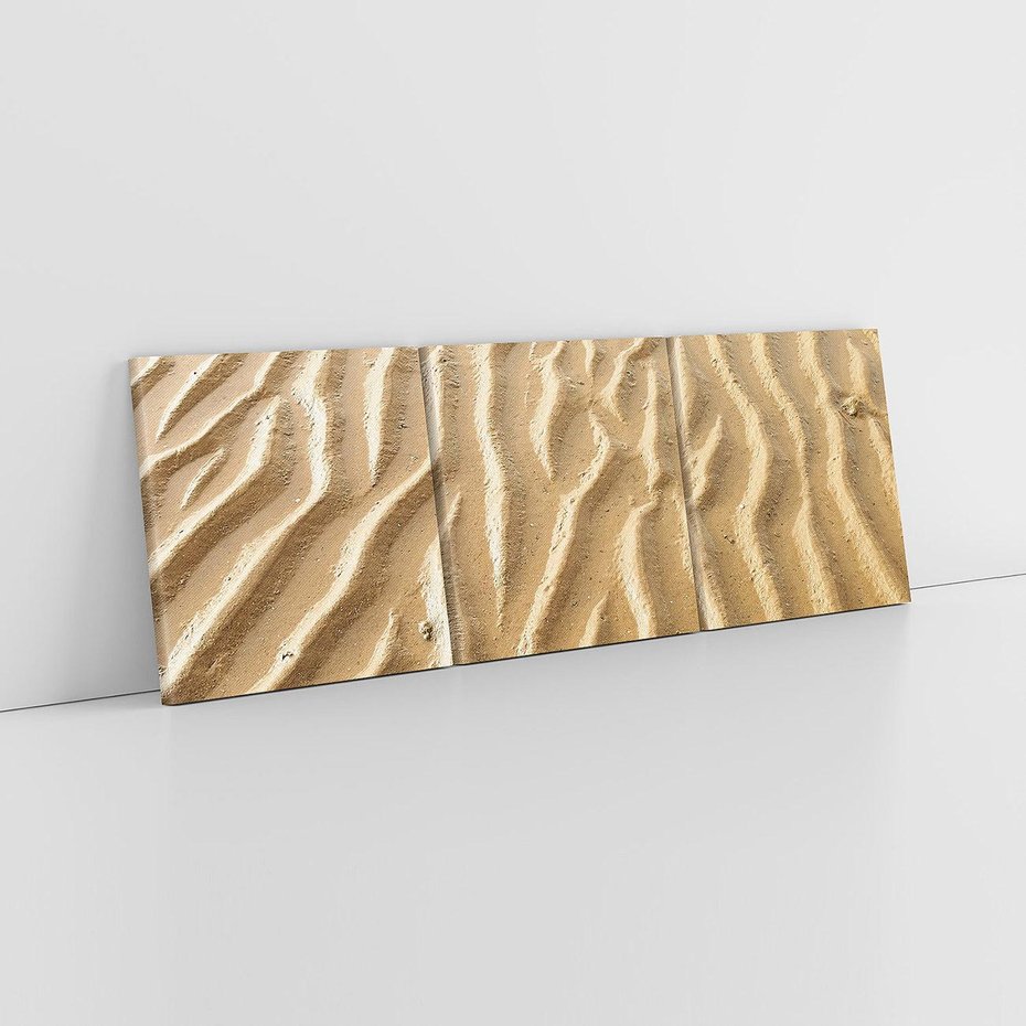 Obraz na płótnie 150x50 - Piasek i Nieskończoność - pustynia, piasek