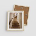 Plakat w ramie 40x50 - Schody Wymiarów - schody, tunel - rama drewno