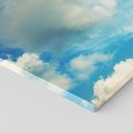 Obraz na płótnie 100x50 - Niebiańska Przestrzeń: Chmury na Horyzoncie - niebo, chmury