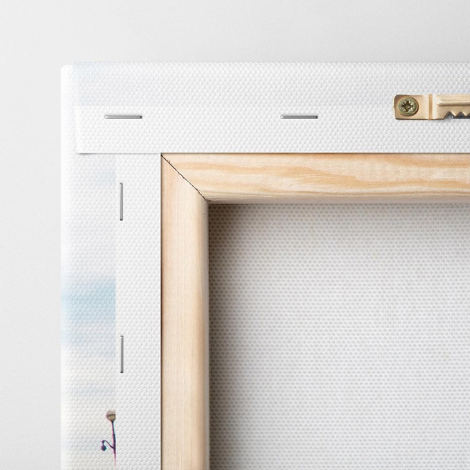 Obraz na płótnie 70x100 - Ikona Romantyzmu - Eiffla, Francja