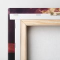 Obraz na płótnie 120x80 - Słońce i chmury nad morzem - słońce, chmury