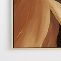 Obraz w ramie 70x100 - Wyraz Luksusu - sztuka, nowoczesna - rama drewno