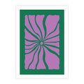 Plakat bez ramy 30x40 - Bezczasowe Impresje - abstrakcyjny plakat, boho styl