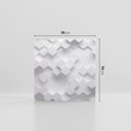 Obraz na płótnie 70x70 - Kreatywna Forma - geometryczny, 3D