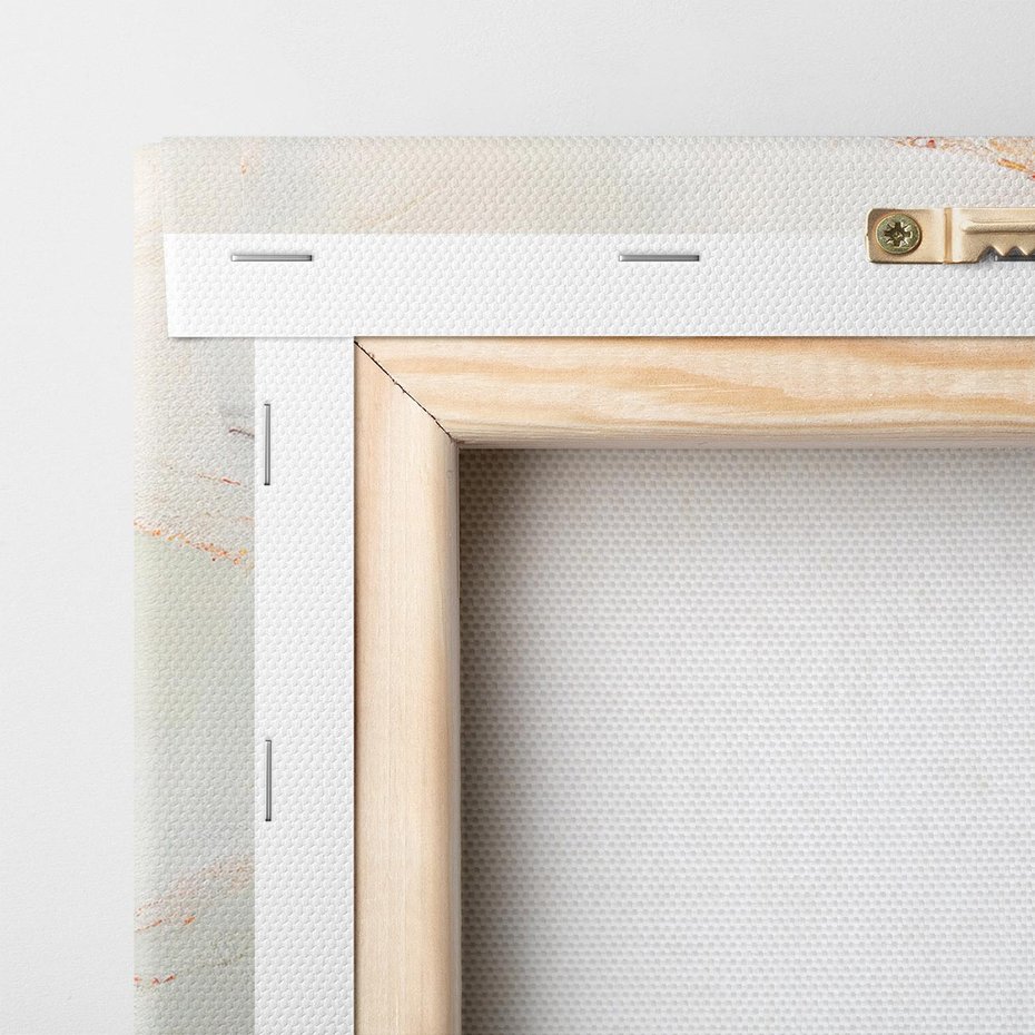 Obraz na płótnie 30x30 - Taniec księżycowego pyłu - abstrakcja, tekstury farb