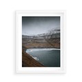 Plakat w ramie 40x50 - Spektakularna Przyroda - fiordy, Norwegia - rama biała