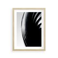 Plakat w ramie 30x40 - Awangarda w Kontraście - architektura, nowoczesne formy - rama drewno