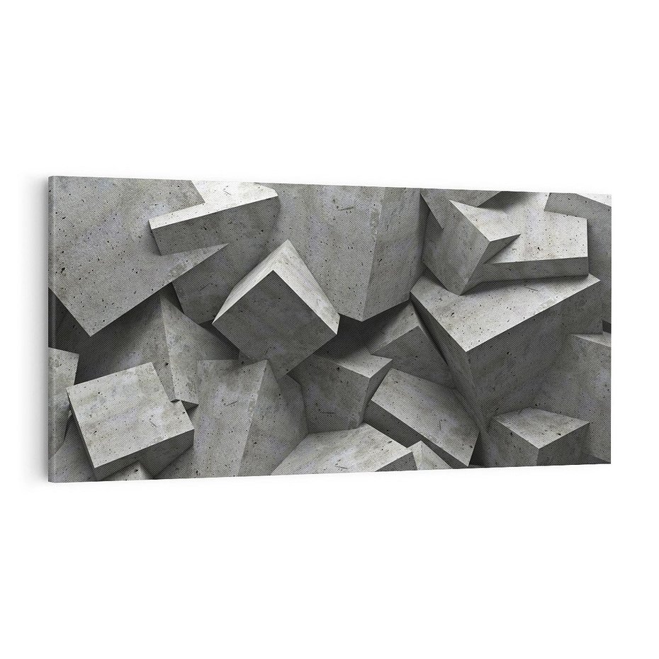 Obraz na płótnie 100x50 - Abstrakcja w Trzech Wymiarach - 3D, abstrakcja