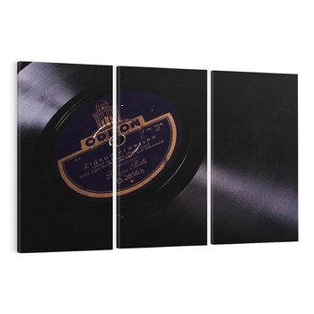 Obraz na płótnie 120x80 - Płyta Vinyl - Muzyka Retro - płyta, vinyl