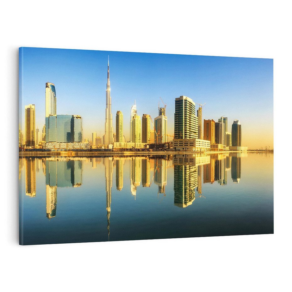 Obraz na płótnie 100x70 - Panorama Dubaju - Dubai, Dubaj