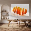 Obraz na płótnie 120x80 - Pomarańcza - Owocowa Eksplozja - pomarańcza, owoc