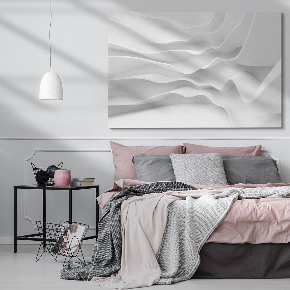 Obraz na płótnie 100x70 - Żywa Natur - 3d, abstrakcja