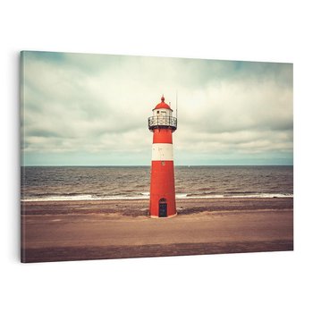 Obraz na płótnie 70x50 - Retro Urok Morza - fotografia w stylu retro, vintage