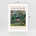 Plakat bez ramy 50x70 - Gauguin: Reprodukcja i Typografia - Gauguin, reprodukcja