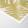 Plakat bez ramy 21x30 - Konturem Zmiękczane - minimalistyczny obraz, nowoczesny