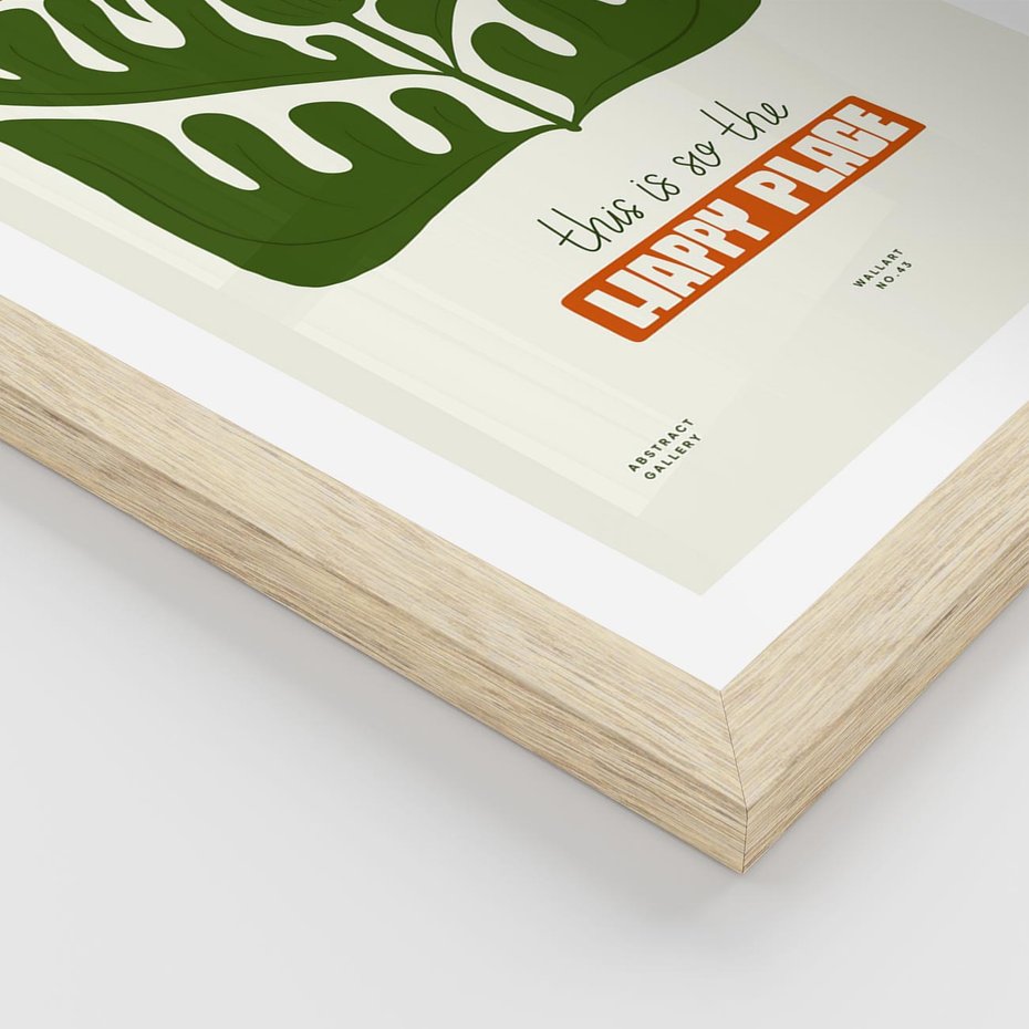 Plakat w ramie 30x40 - Rozkwitająca Gra - kwiaty, nowoczesny plakat - rama drewno