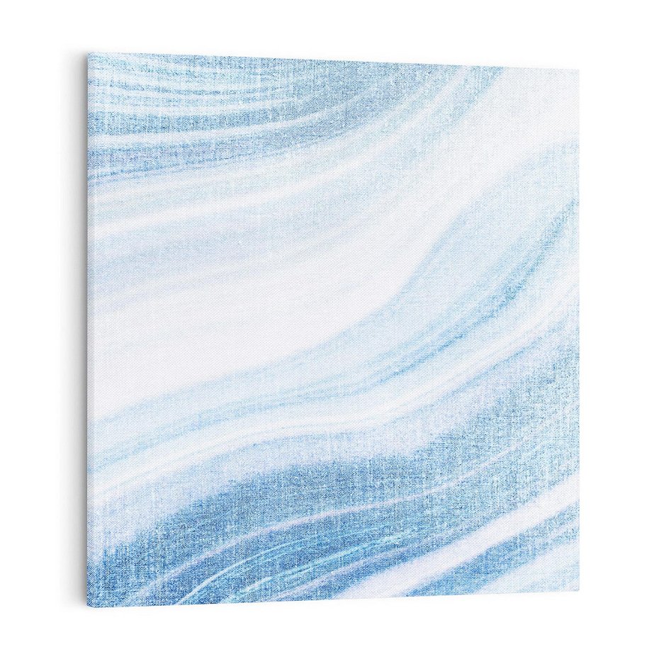 Obraz na płótnie 40x40 - Abstrakcyjna akwarela - abstrakcja, akwarela