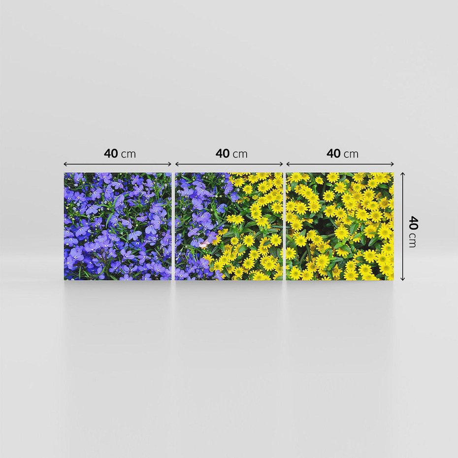 Obraz na płótnie 120x40 - Tulipanowe Elegancja - kwiat, kwiaty