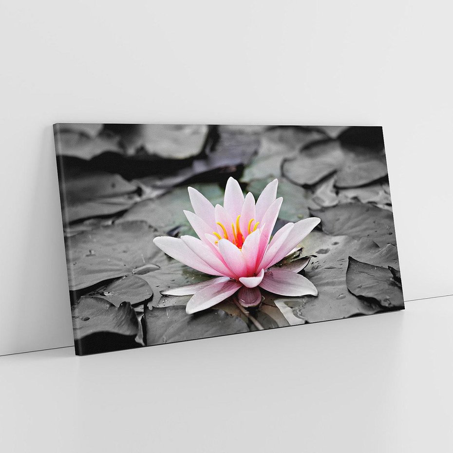 Obraz na płótnie 140x70 - Liliowy kwiat - lilia, kwiat