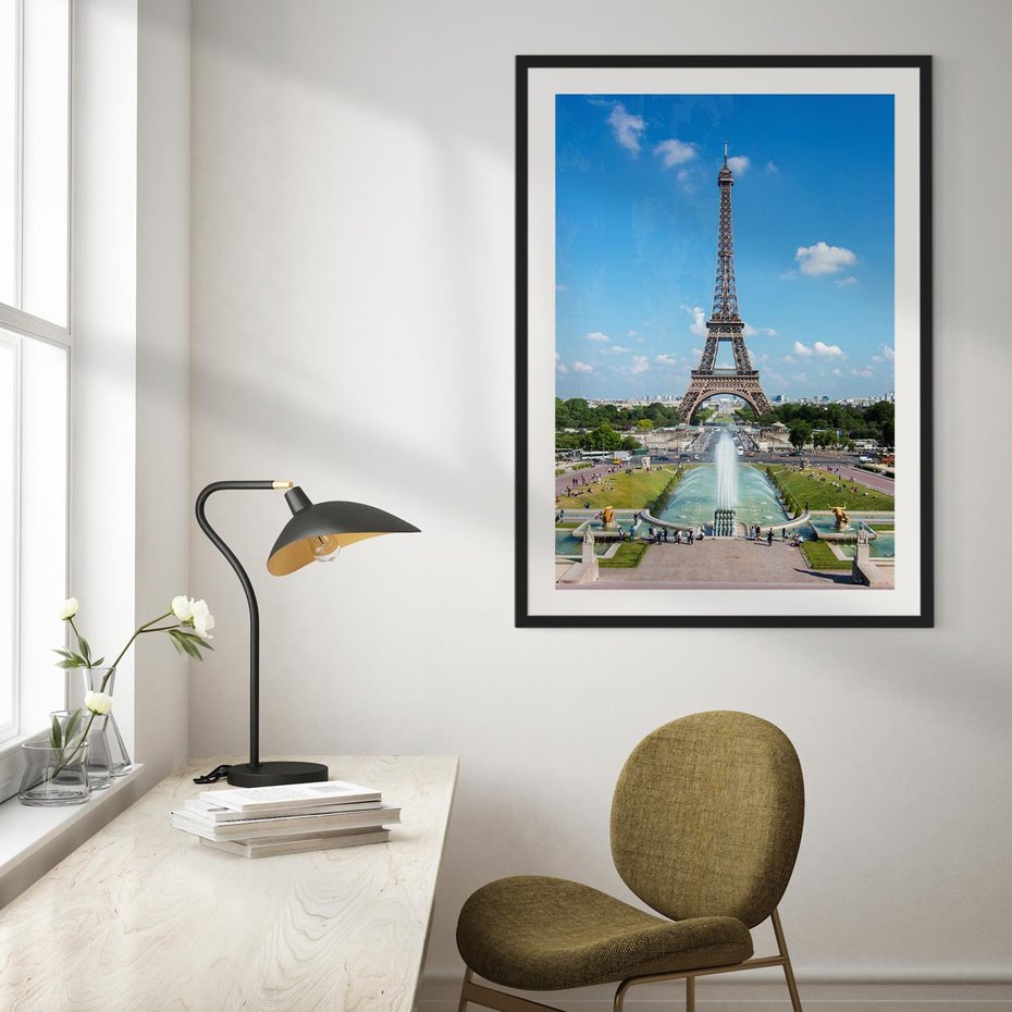 Plakat bez ramy 30x40 - Wieża Eiffla - Eiffla, Paryż