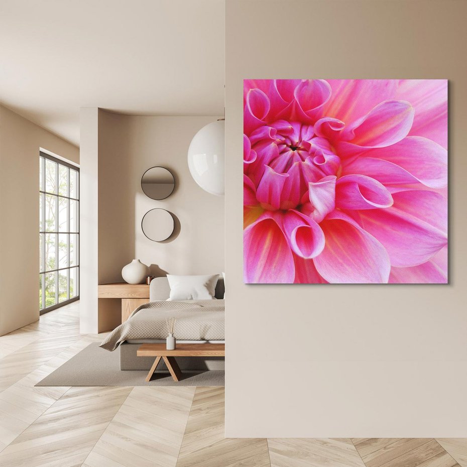 Obraz na płótnie 30x30 - Kwiatowy taniec różnorodność natury - kwiat, kwiaty