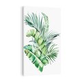 Obraz na płótnie 80x120 - Piękno Złotej Rośliny - złote, liście