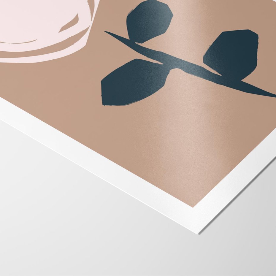 Plakat bez ramy 21x30 - Niewytłumaczalne - abstrakcyjny obraz, plakat